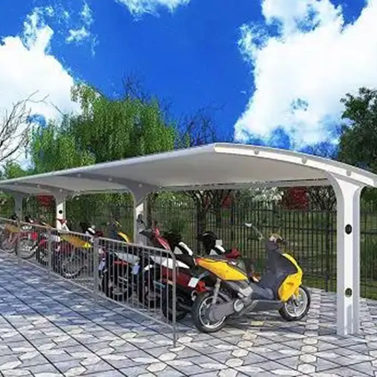 曲周县膜结构电动车棚